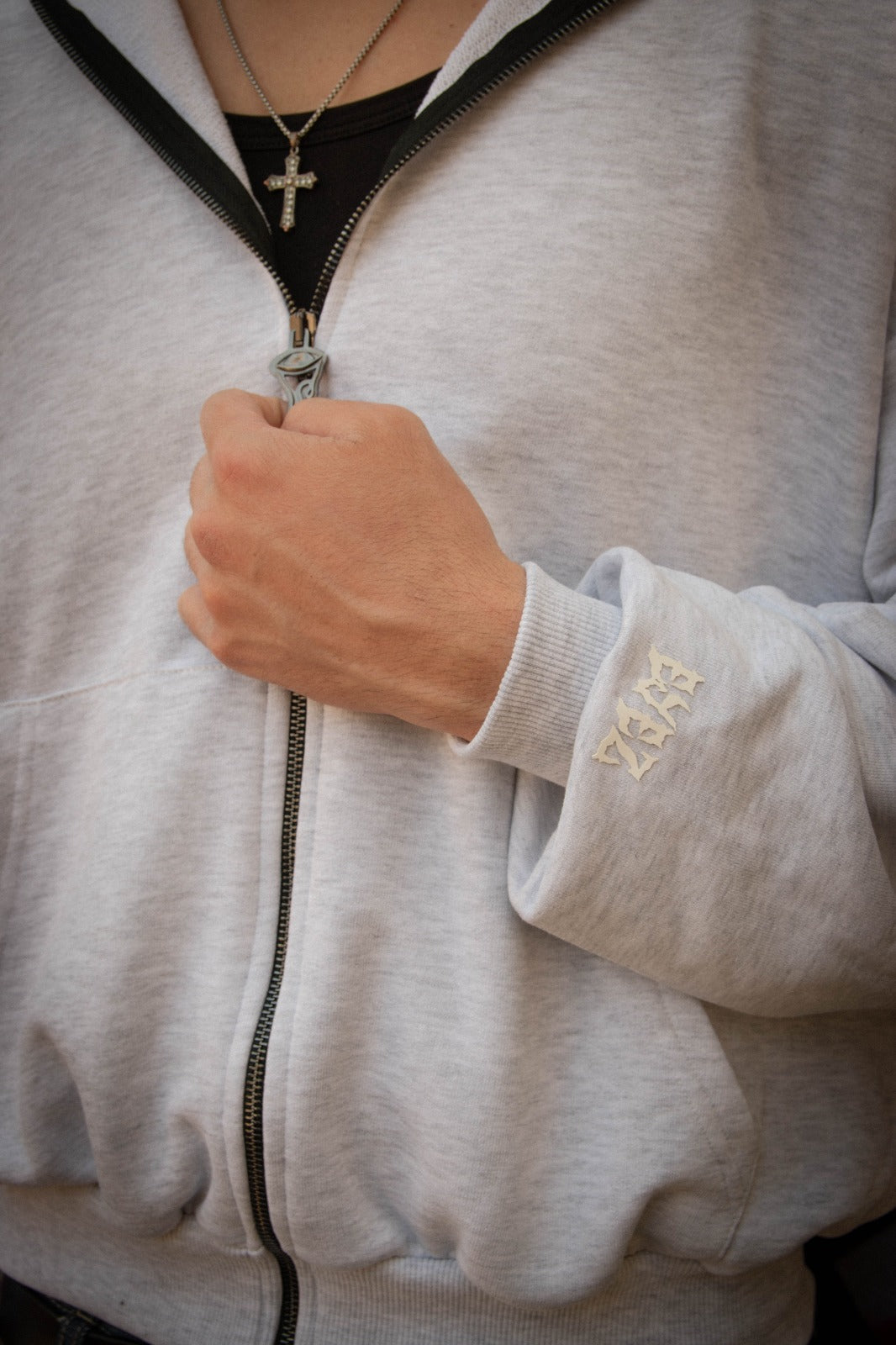 Gray Vox Hoodies