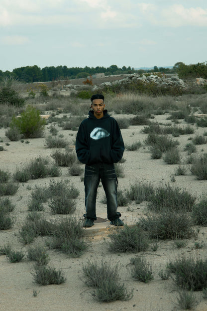 EYEZ CINERIS DOUBLE-LAYER HOODIE