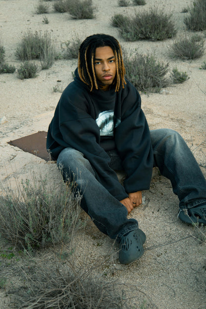 EYEZ CINERIS DOUBLE-LAYER HOODIE