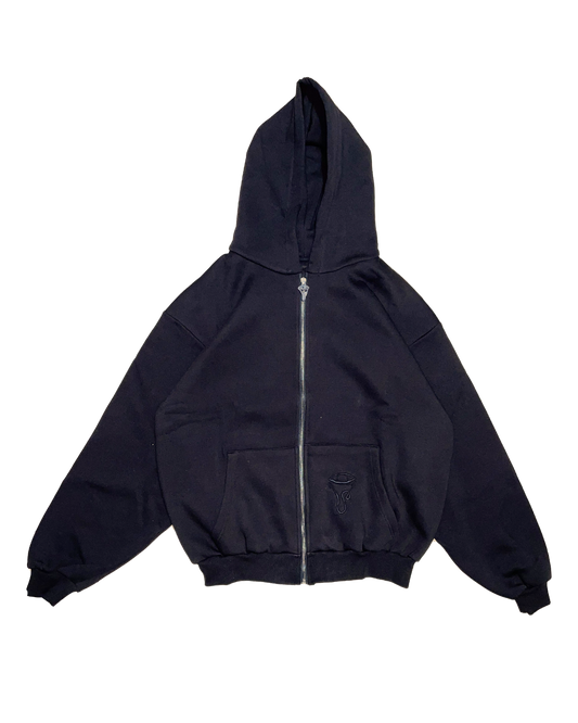 Purple Eclipse Zip Hoodie
