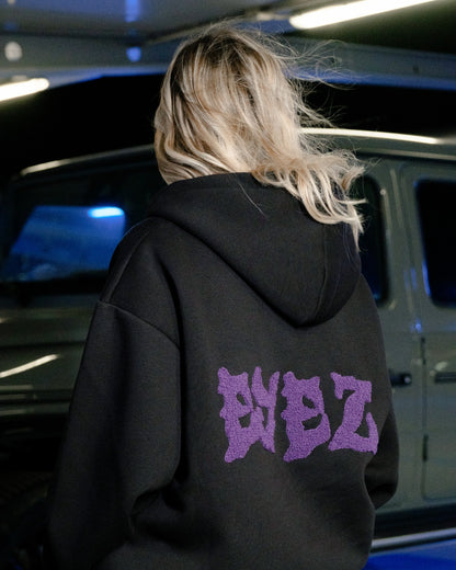 Purple Eclipse Zip Hoodie